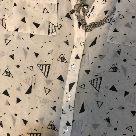 Sheer Pattern Tank (Nordstrom) - Picture 2 of 4